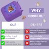 MGZNMTY Silicone Case for Bitzee Interactive Toy Digital Pet and Case, Protective Skin Sleeve for Bitsy Electronic Gadget Virtual Pet (Purple) view 2