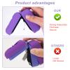 MGZNMTY Silicone Case for Bitzee Interactive Toy Digital Pet and Case, Protective Skin Sleeve for Bitsy Electronic Gadget Virtual Pet (Purple) view 3