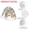 Augenstern Christmas Hat Floral-Alpaca-Llama Xmas Hat Unisex Santa Hat view 4