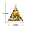 Augenstern Christmas Hat Cheese-Banana-Pineapple Xmas Hat Unisex Santa Hat view 3