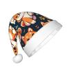 Augenstern Christmas Hat Cute-Shiba-Inu-Paw Xmas Hat Unisex Santa Hat view 2