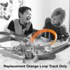 Mattel Replacement Part for Hot-Wheels Criss Cross Crash Die-Cast Vehicle Playset - DTN42 ~ Replacement Orange Loop Track view 2