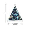 Augenstern Christmas Hat Dinosaur-Colorful-Pattern Xmas Hat Unisex Santa Hat view 3