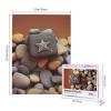 500 Piece Jigsaw Puzzle for Adults Personalized Picture Puzzle Pebble Customized Wooden Puzzle for Family, Birthday, Wedding, Game Nights Gifts, 20.4"x15" view 2