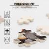 500 Piece Jigsaw Puzzle for Adults Personalized Picture Puzzle Pebble Customized Wooden Puzzle for Family, Birthday, Wedding, Game Nights Gifts, 20.4"x15" view 4