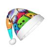 Augenstern Christmas Hat Shiba-Inu-Funny-Catching Xmas Hat Unisex Santa Hat view 2