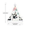 Augenstern Christmas Hat Pandas-Balloons-Hearts Xmas Hat Unisex Santa Hat view 3