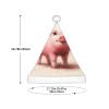 Augenstern Christmas Hat Cute-Little-Piggy Xmas Hat Unisex Santa Hat view 3