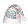 Augenstern Christmas Hat Cute-Unicorn-Rainbow Xmas Hat Unisex Santa Hat view 1