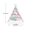 Augenstern Christmas Hat Cute-Unicorn-Rainbow Xmas Hat Unisex Santa Hat view 3