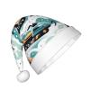 Augenstern Christmas Hat Snowmobiles-Snow-Winter Xmas Hat Unisex Santa Hat view 2