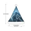 Augenstern Christmas Hat Neurons-Abstract Xmas Hat Unisex Santa Hat view 3