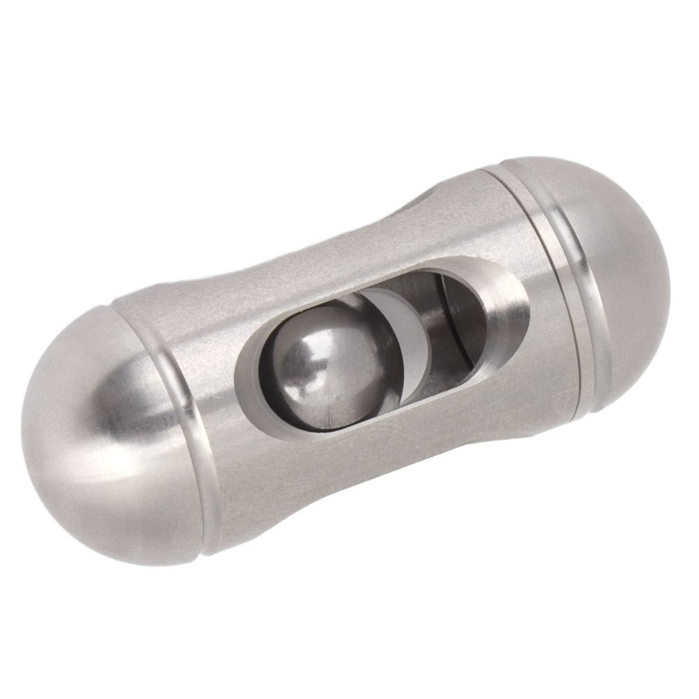 ADHD Finger Bead Push Slider Toy, Adult Portable Office Metal Anxiety Stress Relief Slider Sensory Toy for Family and Friends, Ideal for ADHD, Autism
