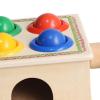 B Baosity Wooden Pounding Bench Baby Workbench Pound Ball Toy Montessori for 1 2 3 4 Year Old Kids Party Games Supplies view 3