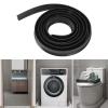Nachukan Flexible Bendable TPE Water Insulation Strip, Self Adhesive Shower Wet Dry Separation, Bathroom Accessories, 3meter Black view 4