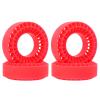 Generic 4PCS RC Tire Inserts 1.0"" Silicone Rubber Insert Foam for 58-63mm*20-24mm 1.0"" Wheel Tires Inner Compatible for SCX24 Fcx24 Ax24 1/18 1/24 RC Crawler Upgrade Part(red) view 1