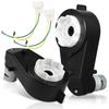 2Pcs 12V Electric Motor Gearbox Powered Wheels Motor Upgrade for Ride On Toys Car 12V 550 40000RPM High Speed RS550 Drive Engine Jeep Upgrade Motor view 1