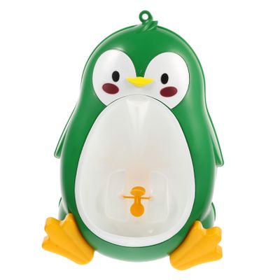Hemoton Boy Girl Urinal for Boys Penguin Shape Potty Training Urinal Suction Cups Sturdy and Easy to Clean