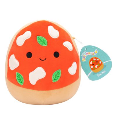 Squishmallows SQCR06583 - Official Jazwares Sanda The Pizza Soft Toy - 19 cm - Super Soft Toy