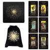 CRAFTERIAN Set of Learning Tarot Cards with Cloth and Bag. Tarot Cards, 78 Tarot Deck, Original Tarot Cards for Beginners and Experts with Guide Book view 1