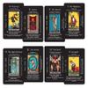 CRAFTERIAN Set of Learning Tarot Cards with Cloth and Bag. Tarot Cards, 78 Tarot Deck, Original Tarot Cards for Beginners and Experts with Guide Book view 2