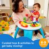 Fisher-Price Baby Play Kit Lets Crawl & Cruise Gift Set, Developmental Toys and Activity Guide for Infants Ages 6+ Months view 2