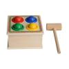 DYNWAVE Wooden Pounding Bench Pound Ball Toy Preschool Learning Toys Education Baby Workbench Montessori for 1 2 3 4 Year Old Kids view 1