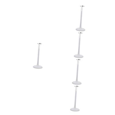 Abaodam 5pcs Doll Stand Action Figure Display Rack Vertical Doll Display Stand Sturdy Construction