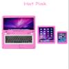 Laptop, Tablet, and Smartphone Pink Color for 18in Dolls. Made by American Fashion World. view 2