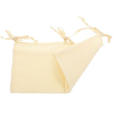 Abaodam Hanging Storage Bag for Cribs Multi-functional Cotton Organizer for Essentials for Strollers and Nursery Diaper Storage