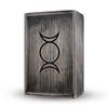 CRAFTERIAN Deluxe Set of Pink Mistyc Tarot Cards, Dark Wooden Box, Cloth and Bag. 78 Tarot Deck, Original Tarot Cards for Beginners and Experts with Guide Book. view 3