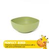 Muqee Peeko Baby Led Weaning Supplies including Baby Bowls Baby Spoons and Forks in Green Color - (3 Piece Set) made with Baby Safe Silicone baby feeding set view 3