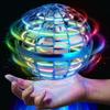 ToysCentral Basics 360 Rotating Mini UFO Flying Ball Red view 2