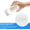 6pcs Travel Bottle Caps for Avent, Baby Bottle Caps Bottle Lids Replacement Baby Bottle Lids Compatible with Avent Wide-Mouth Bottles view 4
