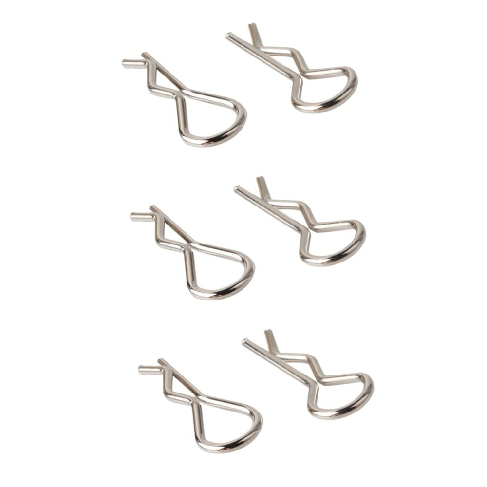 OSALADI 300pcs Rc Stainless Steel r Shape Essential Model Accessories Fit Scale Vehicles