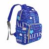 D-Story Personalized Mommy Bag Colorful Customized Gift Diaper Backpack With Name Text Durable Multifunction Custom Backpack Fors With Name Nappy Daypack view 4