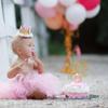 Gold Glitter A Little Wildflower is on the Way Cake Topper, She is A Wildflower/Sweet Baby, Funny Spring Flower Themed Baby Shower Party Decorations Supplies view 3