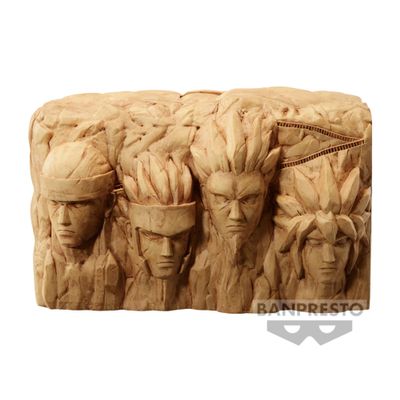 Banpresto FL Hokage Rock Action Figure - Naruto 18cm Multicolor BP89438P Collectible Statue, Detailed Figure and Optimal Gift for Anime Fans.