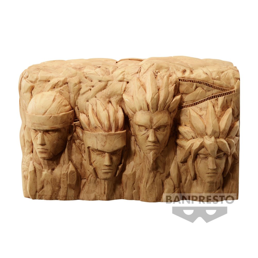 Banpresto FL Hokage Rock Action Figure - Naruto 18cm Multicolor BP89438P Collectible Statue, Detailed Figure and Optimal Gift for Anime Fans.