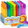 32Pcs Mini Animal Bubble Wands Bulk, Jungle Party Favors for Kids, Wild Birthday Decoration, Goody Bag Filler, Pinata Stuffed Supplies, Carnival Prizes, Treasure Box, Summer Outdoor Gifts for Girl Boy view 1
