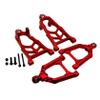 FLMLF Alloy CNC Front Suspension Arm Kit for 1/5 HPI ROFUN ROVAN KM BAJA 5B 5T 5SC Rc Car Parts (Red) view 2