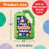 67 OZ Iridescent Bubble Solution Refill | Non-Toxic Pre-Mix Bubble Refill Solution No Mixing or Measuring Required | Bubbles for Kids | Bubbles Bulk | Bubble Machine Solution | Giant Bubbles (67 OZ) view 4