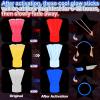 120 PCS 4th of July Glow Sticks Bulk with Connectors, Patriotic Red White Blue Glow in The Dark Stick, Light Up Bracelets Nacklaces for Kids Adults, 250th Anniversary USA Party Favor LED Accessories view 3