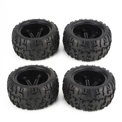 2Pcs 150mm Wheel Rim and Tires for 1/8 for Monster Truck for for Traxxas for HSP for HPI for E-MAXX for Savage for Flux Racing RC Car Modification Accessories