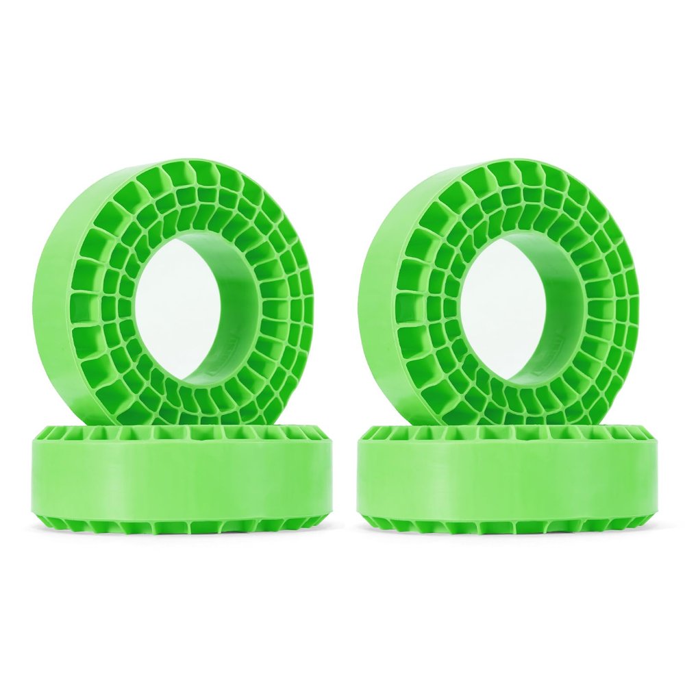 INJORA Silicone Rubber Inserts Foam for 106-108mm 1.9" Tires(Green)