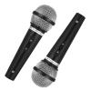 PEWHAUL 2 Pcs Fake Microphones, Pretend Play Toy, Plastic Prop Microphones for Birthday Party, Stage Performance, Singing, Dancing, Role Playing view 2