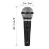 PEWHAUL 2 Pcs Fake Microphones, Pretend Play Toy, Plastic Prop Microphones for Birthday Party, Stage Performance, Singing, Dancing, Role Playing view 3