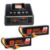 Spektrum Smart Smart Powerstage 4S Surface Bundle: (2) G2 5000mAh 2S LiPo IC5 & S250 Charger, SPMXPSS500 view 1
