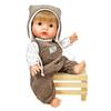Generic Nines d'Onil Baby boy Joy Collection Doll (Baby Boy Brown Outfit) view 1