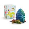 LEWELLRY 15" 3D Printed Dragon Egg,Christmas Birthday Toys, Stocking Stuffers Gift, Articulated Crystal Cool Fidget Dragon for Girls Boys Kids Ages 3,4, 5, 6,7, 8,9,10,11,12 Years Old view 1